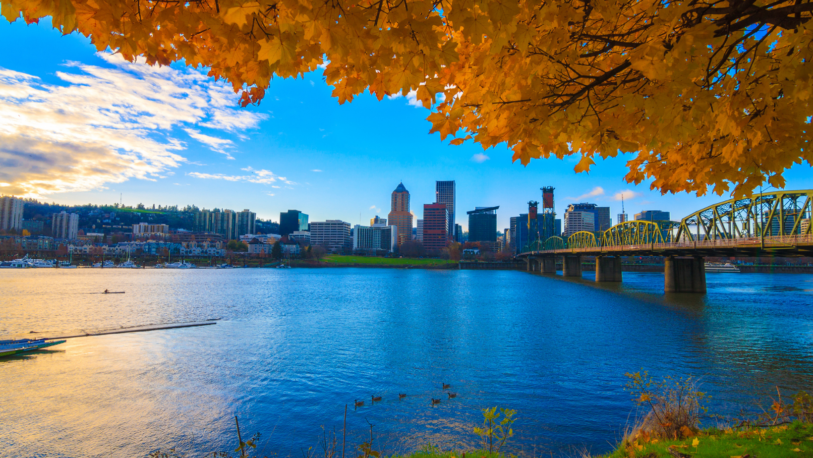 portland oregon city view