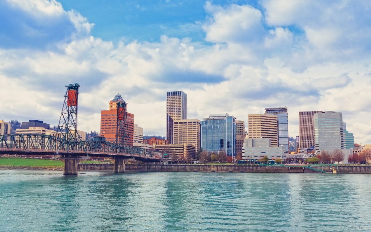 Portland buildings and scenery