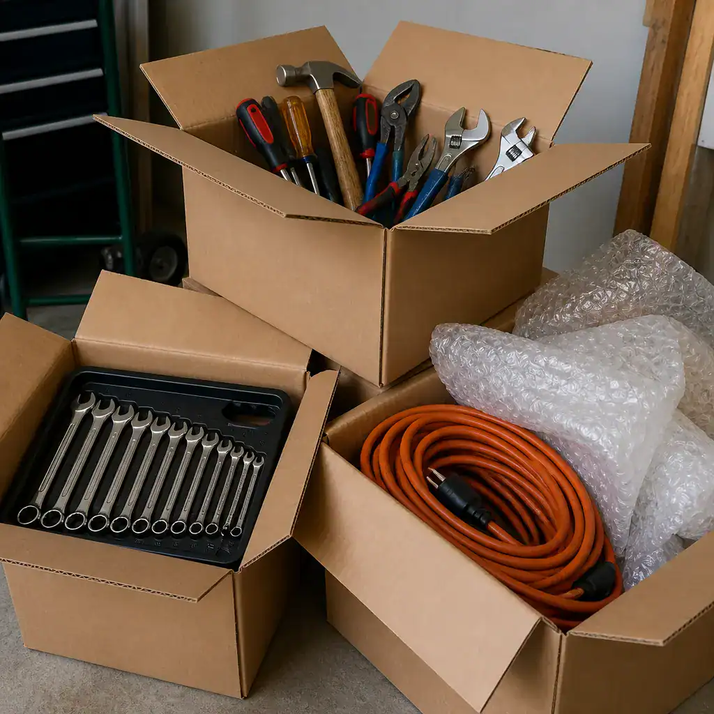 How to Pack Tools for Moving Safely