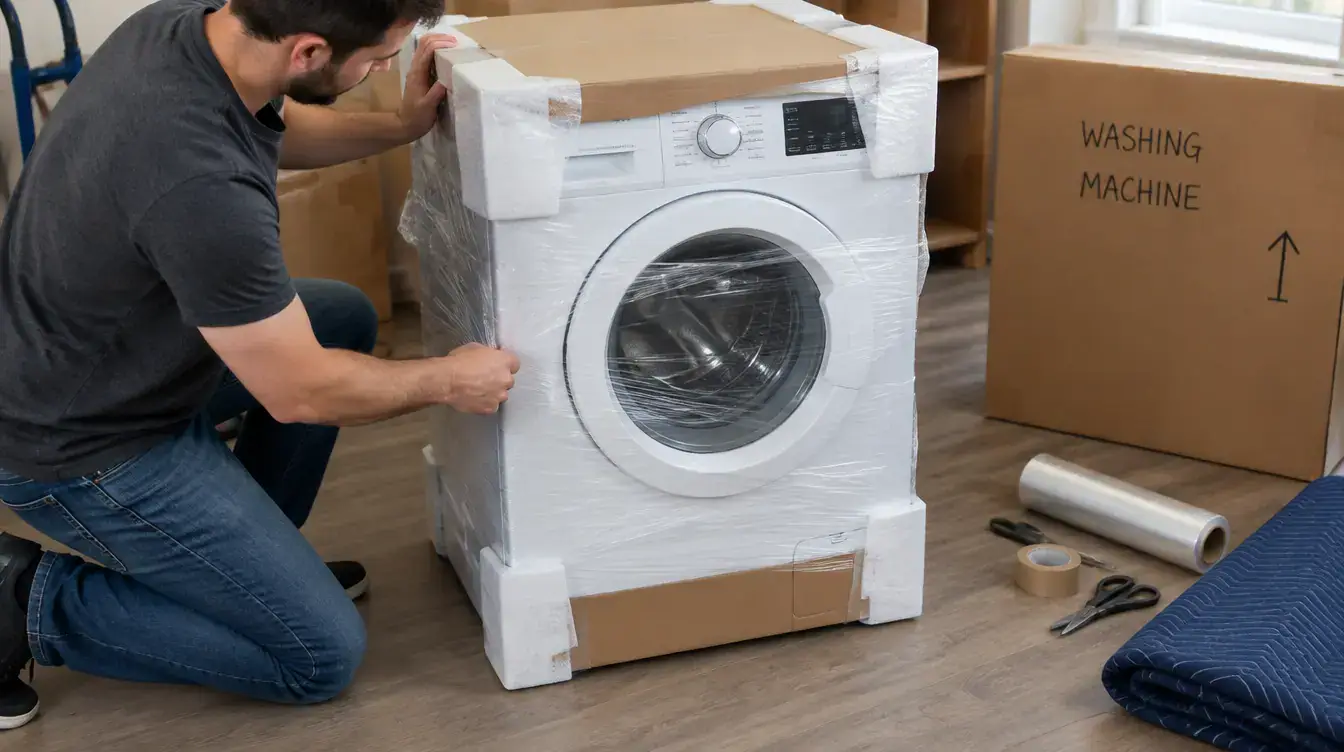 How to Pack a Washer and Dryer for Moving